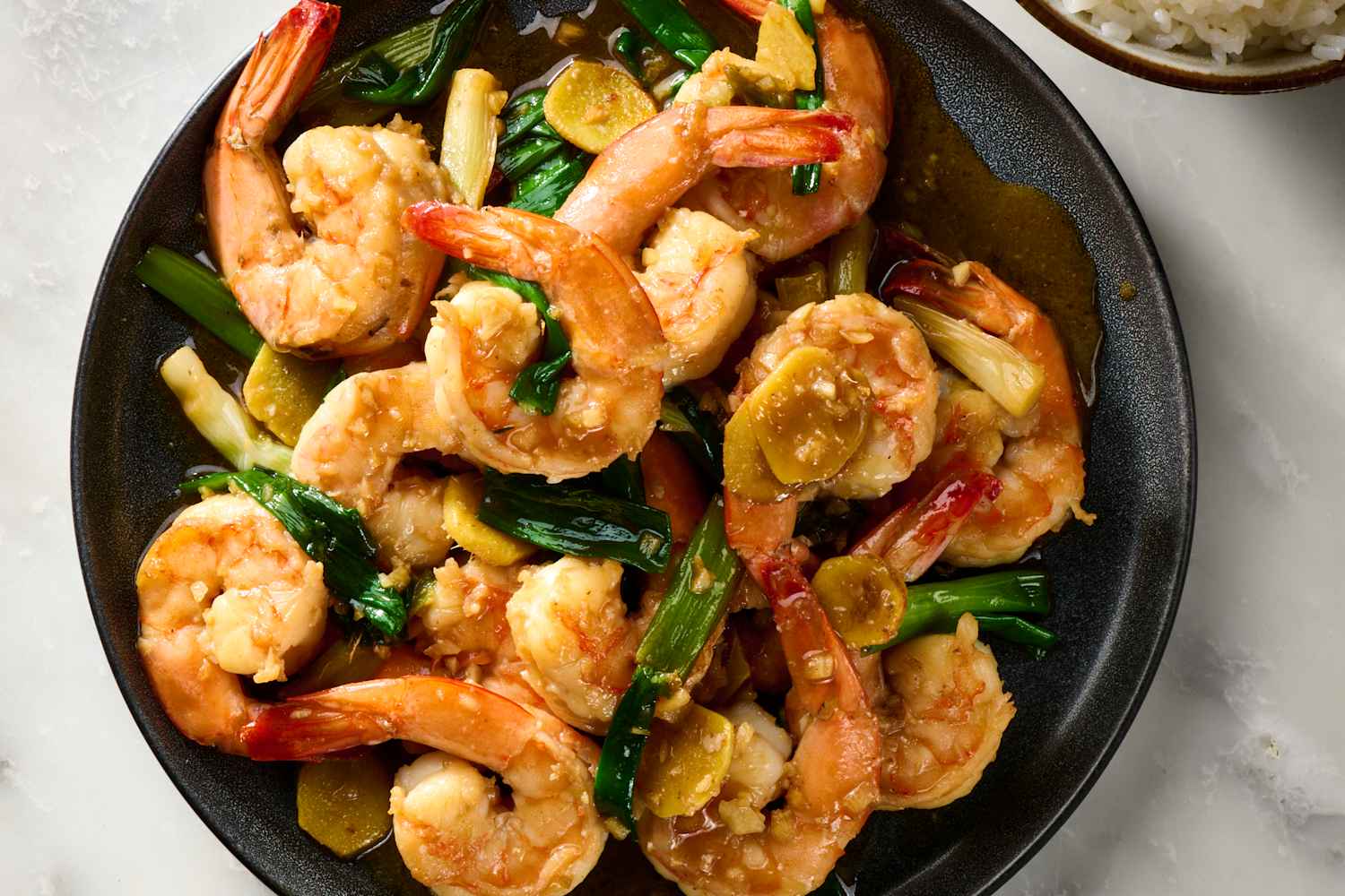 Chinese Ginger Scallion Shrimp