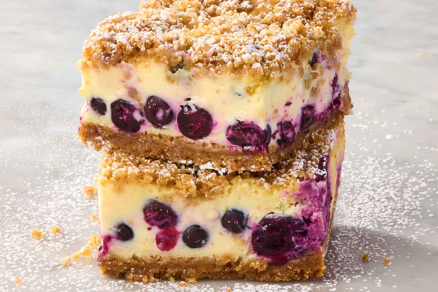 Lemon-Blueberry Cream Cheese Bars