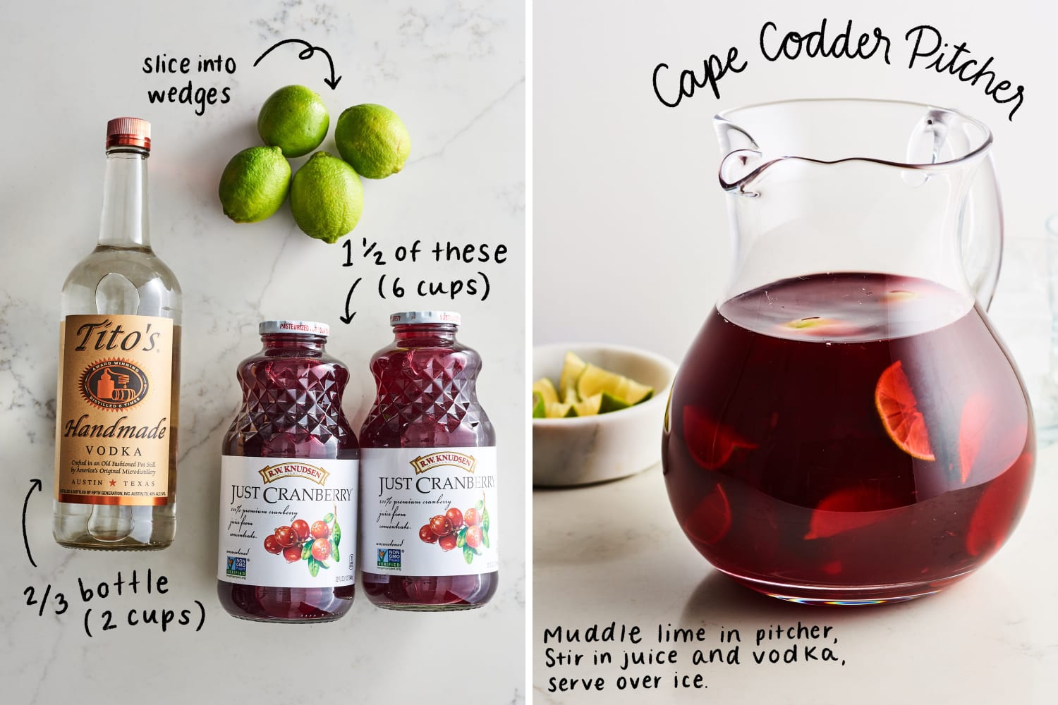 3 Ingredient Vodka Pitcher Cocktails To Serve A Crowd Kitchn