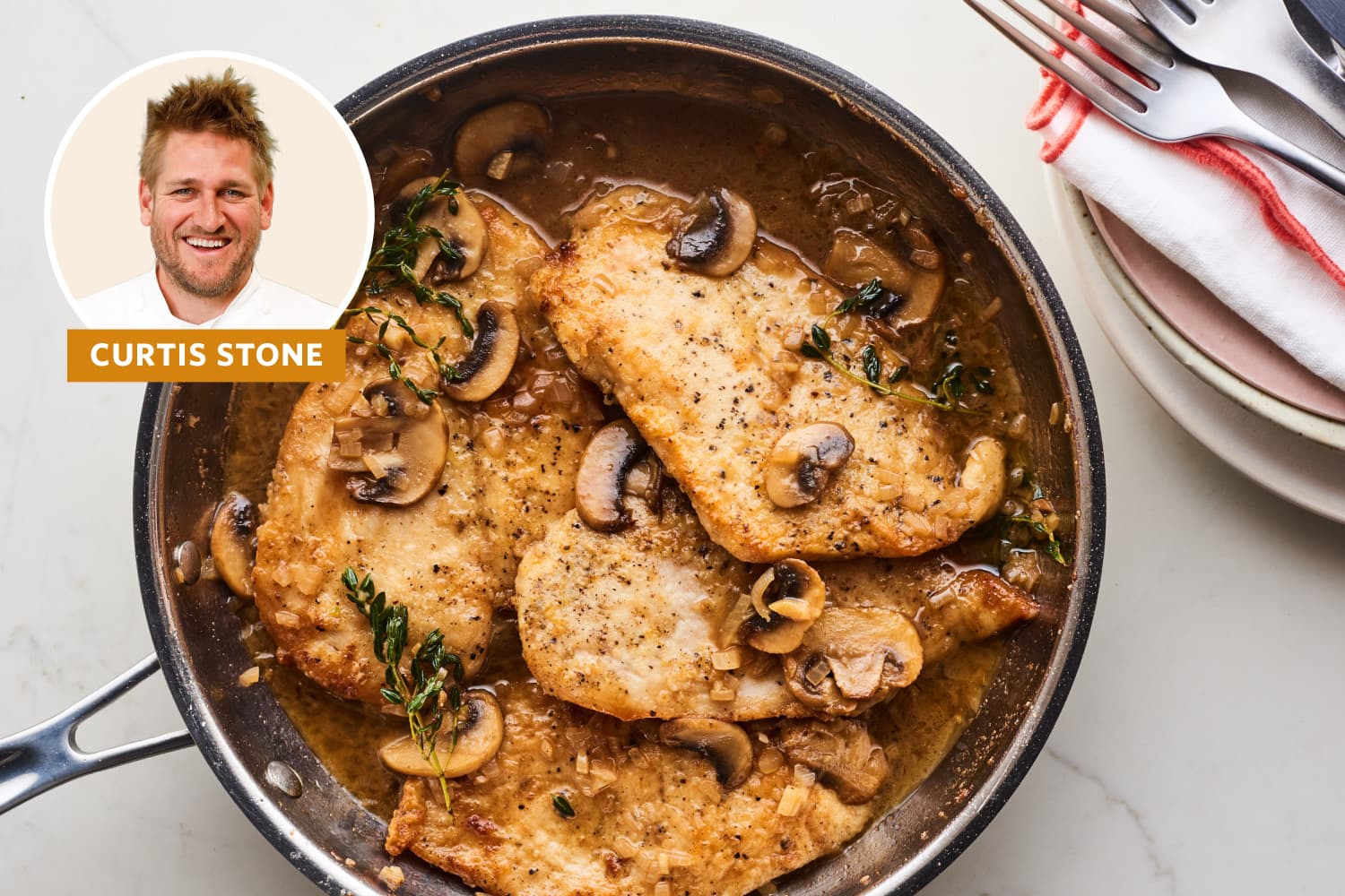 I Tried Curtis Stone's Chicken Marsala - Here's My Honest Review