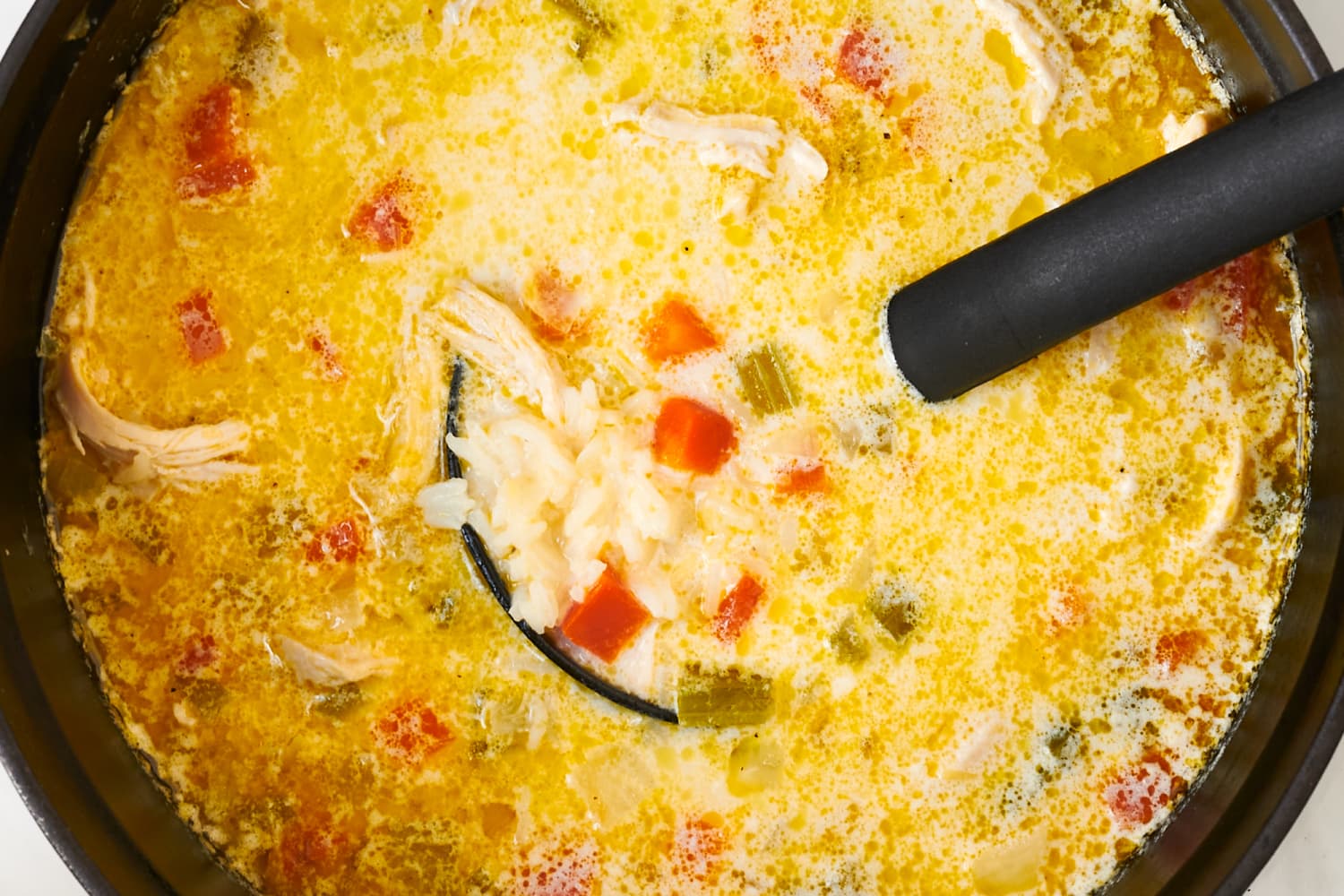 30-Minute Creamy Chicken and Rice Soup - The Kitchn