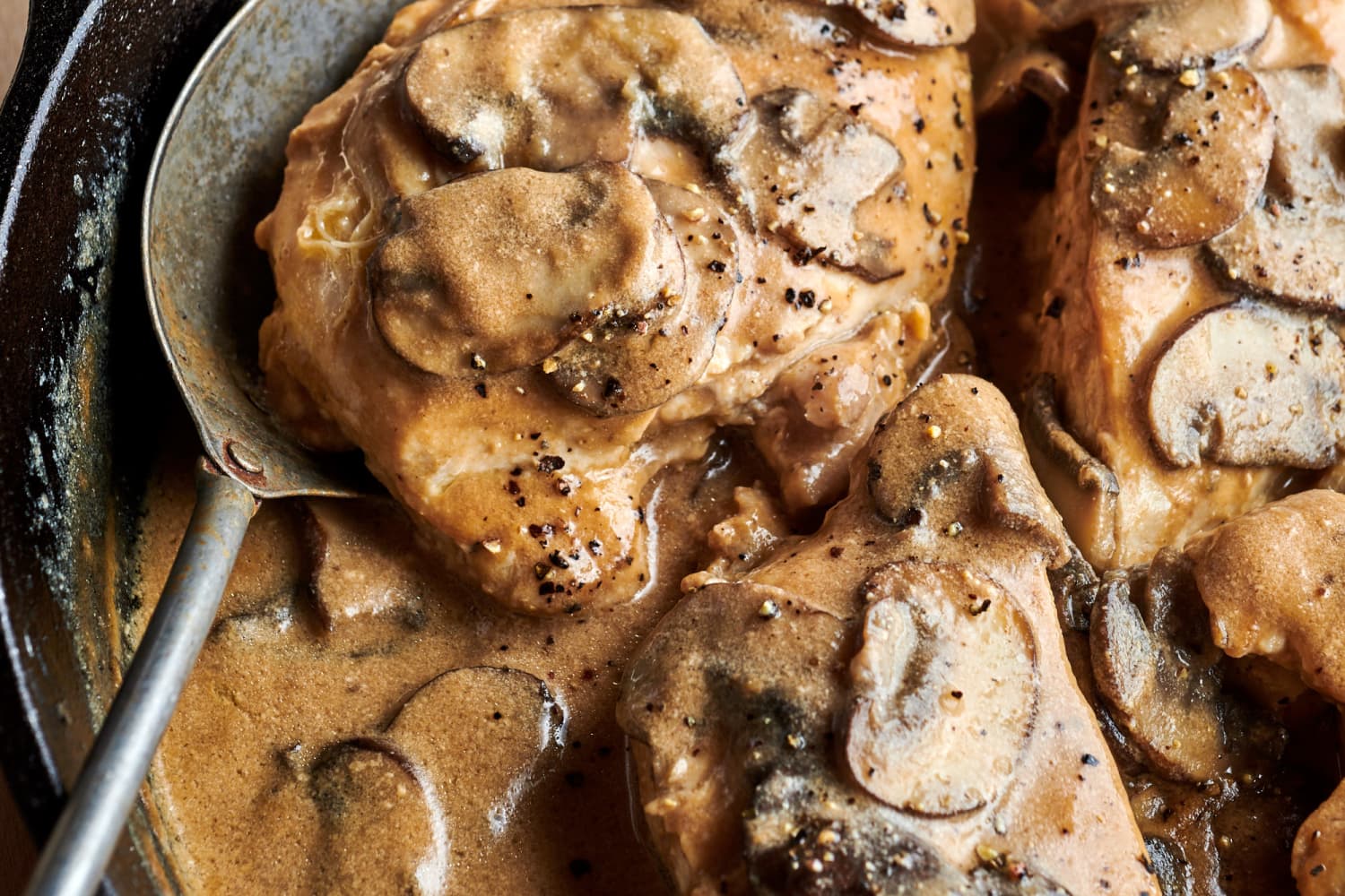 Creamy Balsamic Chicken and Mushrooms