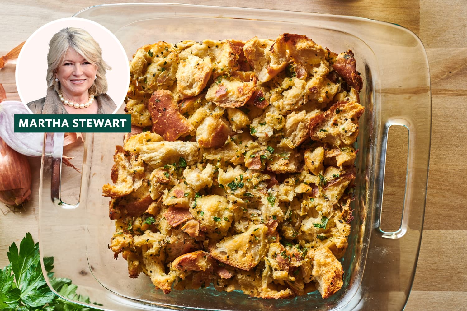 martha stewart classic turkey dressing I Tried Martha Stewart's Simple Stuffing