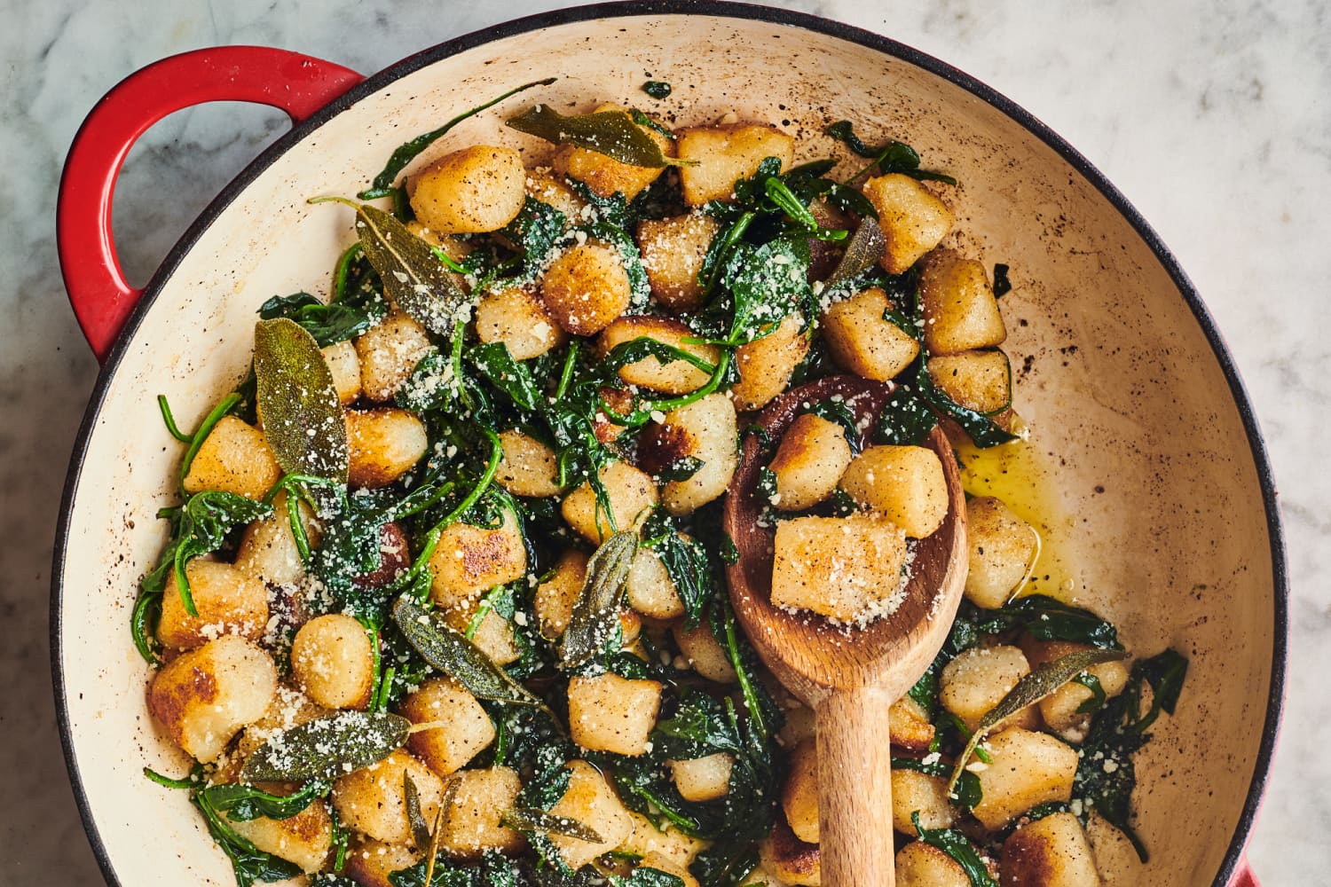 Trader Joes' Cauliflower Gnocchi with Brown Butter and Sage Recipe | The  Kitchn
