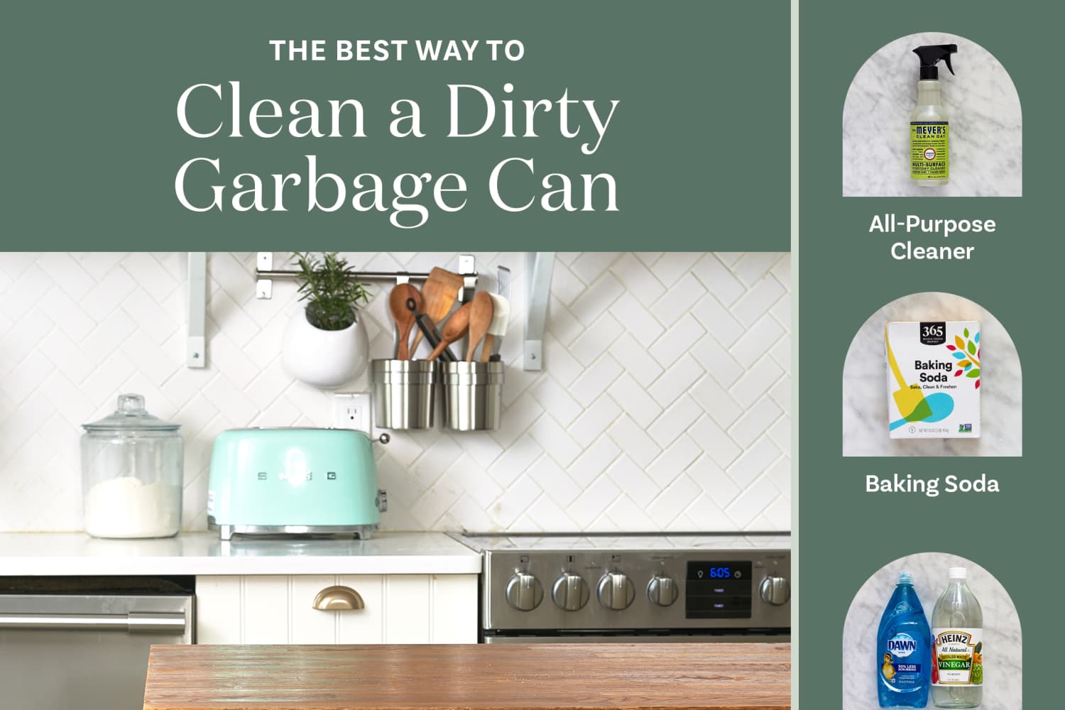 7 Smart Ways to Deodorize Your Stinky Kitchen Garbage Can