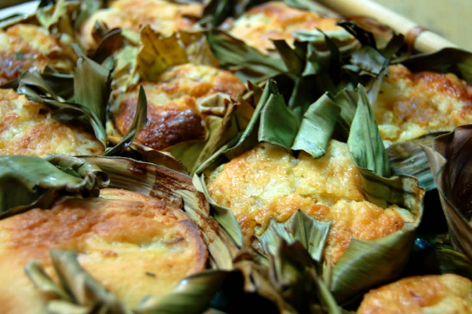 Cooking With Banana Leaf