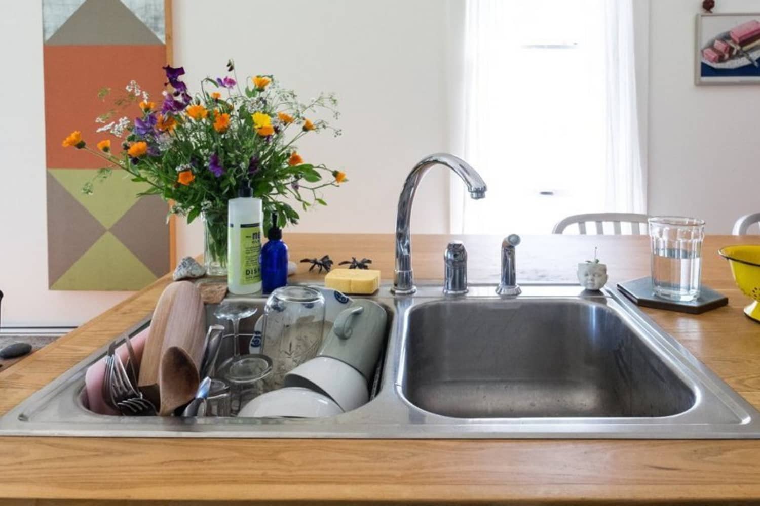 Rental Kitchen Upgrade - OXO Sink Strainer Review