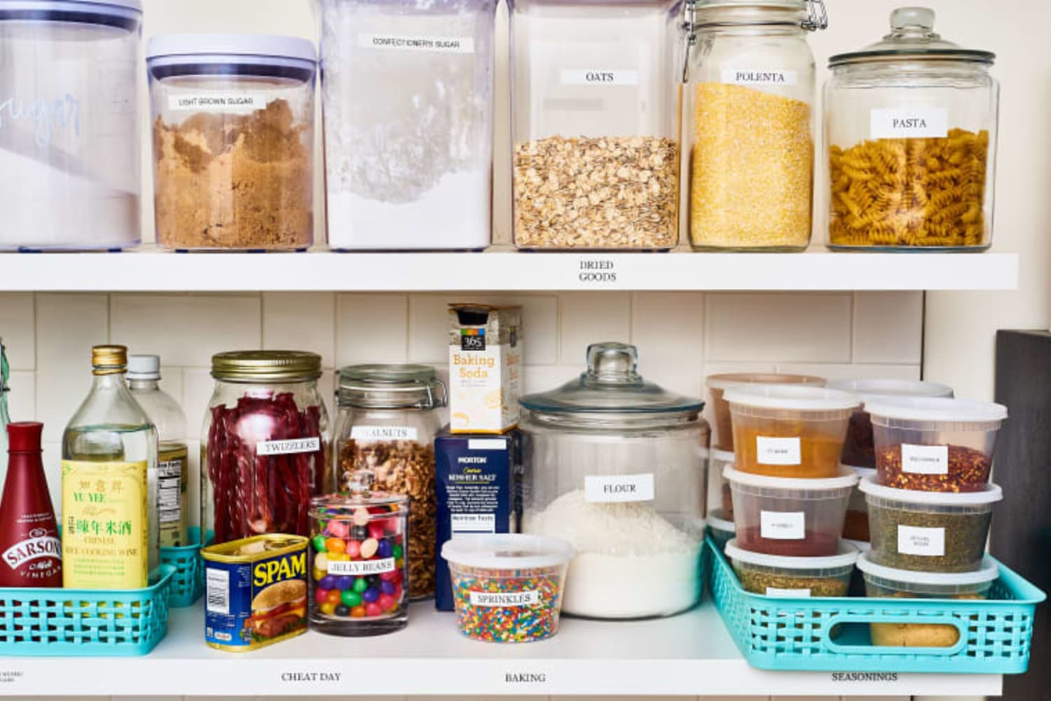 Get Organized with Pantry Storage Bins