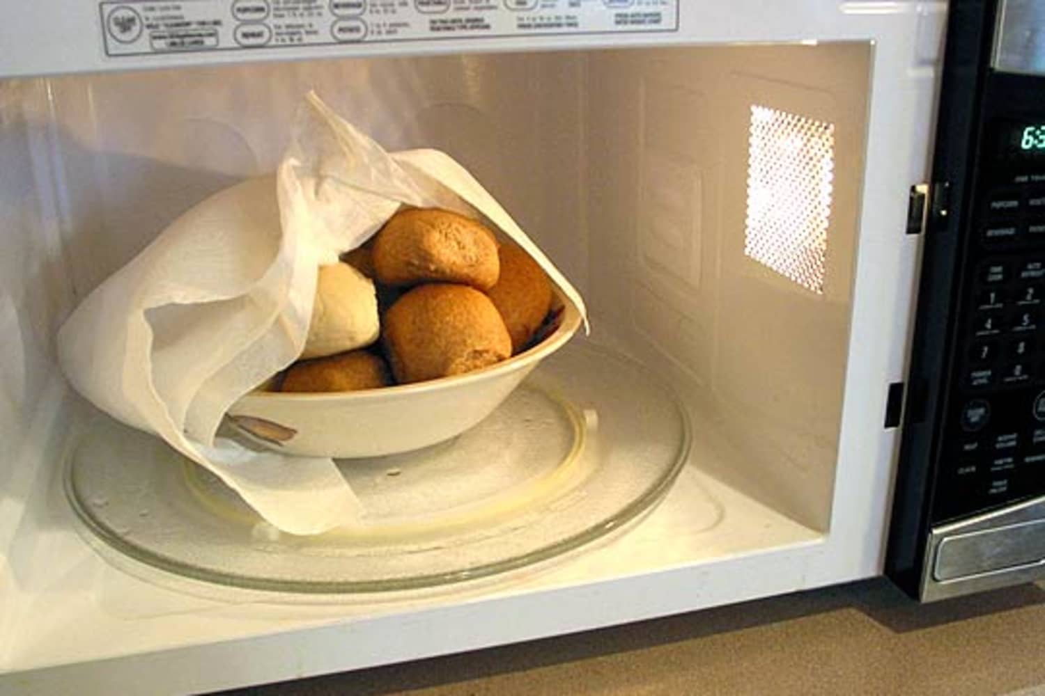 How To Warm Bread In the Microwave | The Kitchn