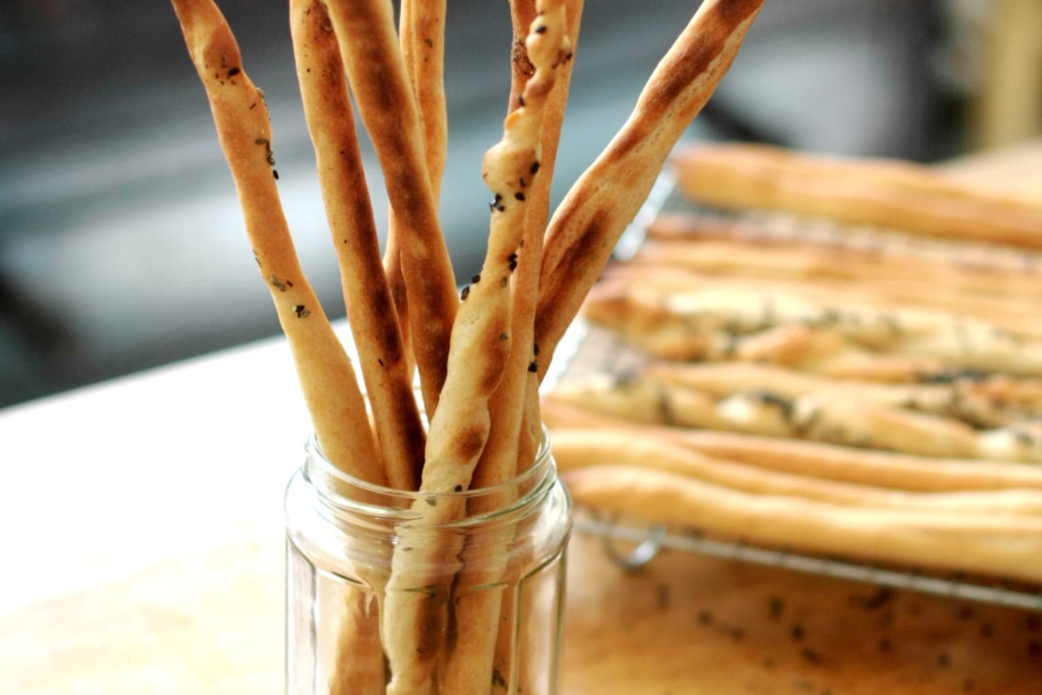 The Recipe Fresh (With Herbs) Kitchn Breadsticks Grissini |