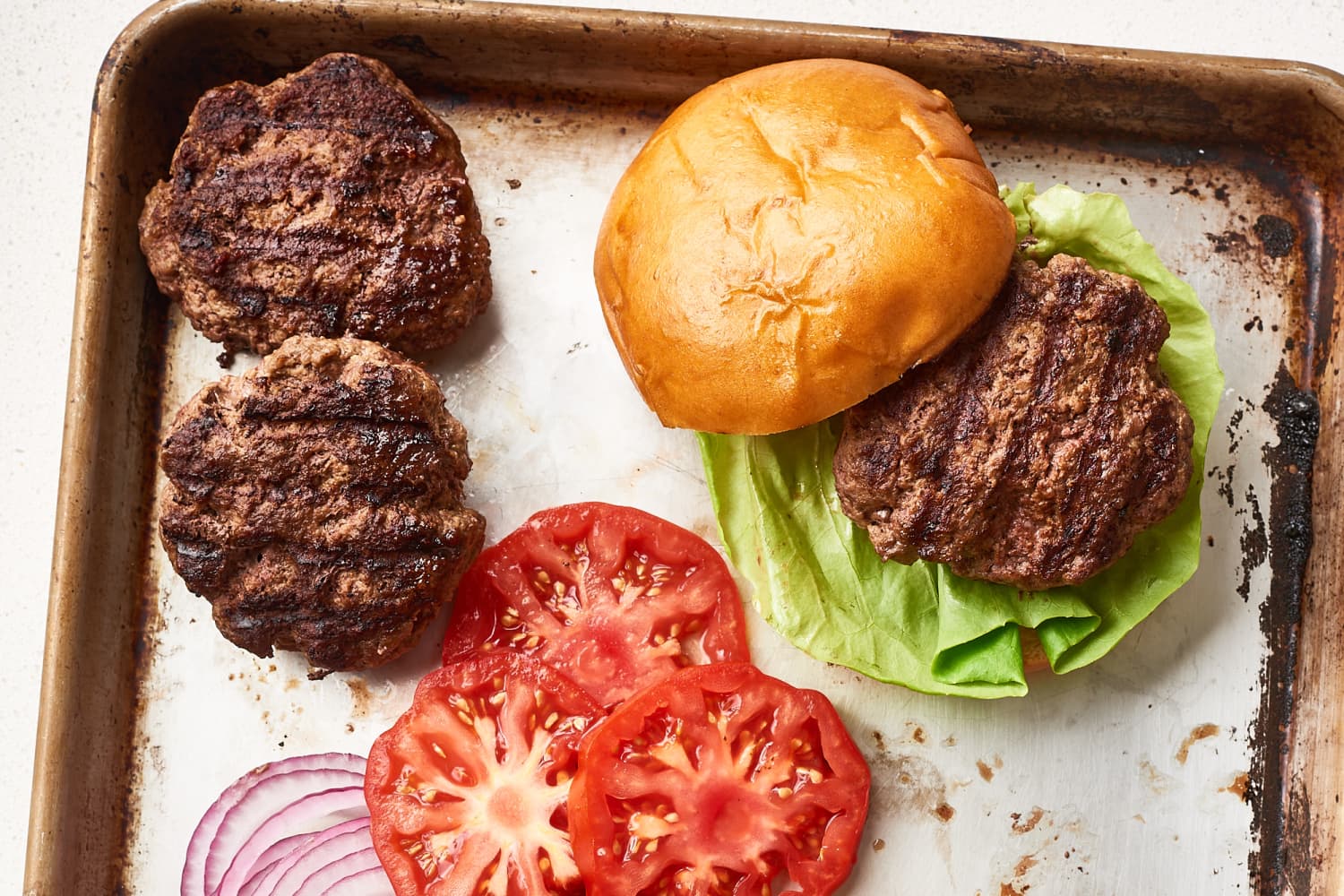 Best Hamburger Patty Recipe (Grill or Stovetop!) - A Spicy Perspective