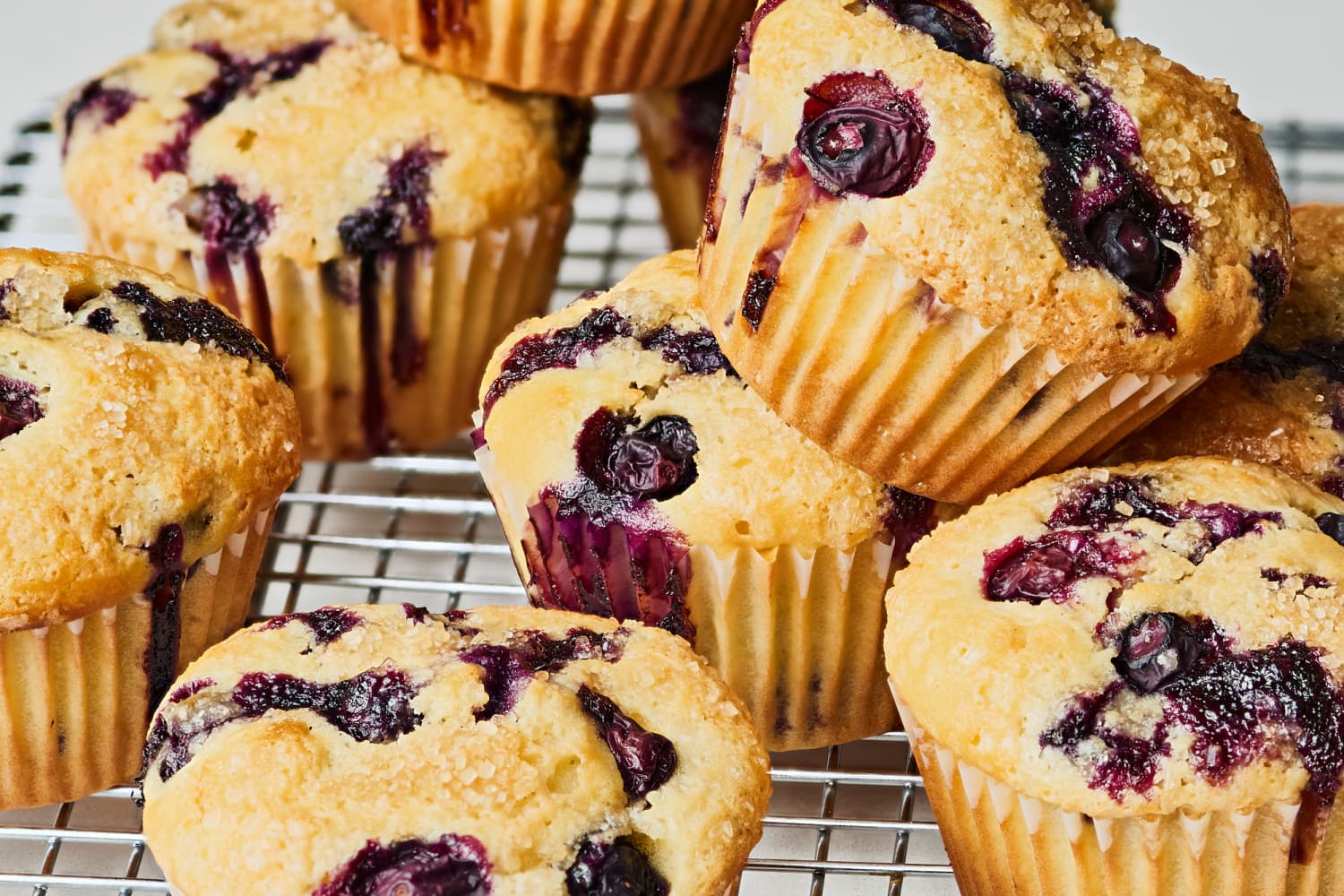 Perfect Easy Blueberry Muffins