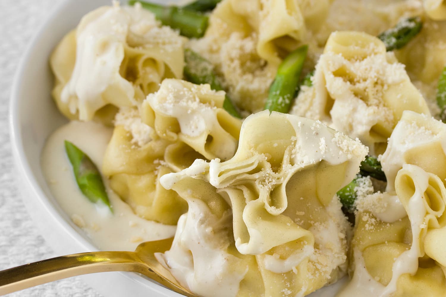 Fiocchetti with Pears and Parmesan Cream, image size:1500x1000