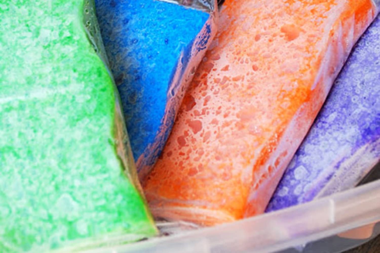 Make Ice Packs From a Kitchen Sponge | Kitchn
