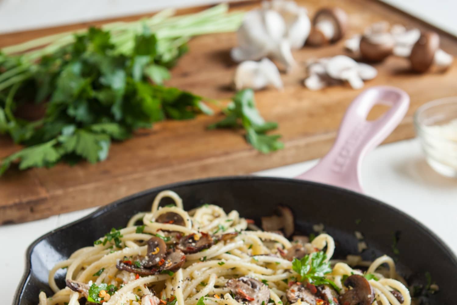 Creamy Penne Pasta • Salt & Lavender