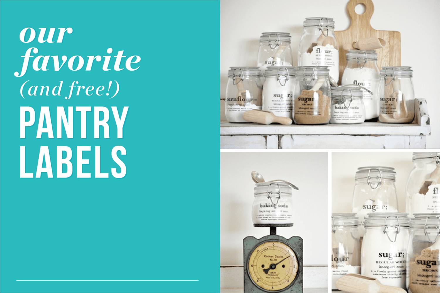 The 5 Cutest Pantry Labels You Can Download for Free | Kitchn