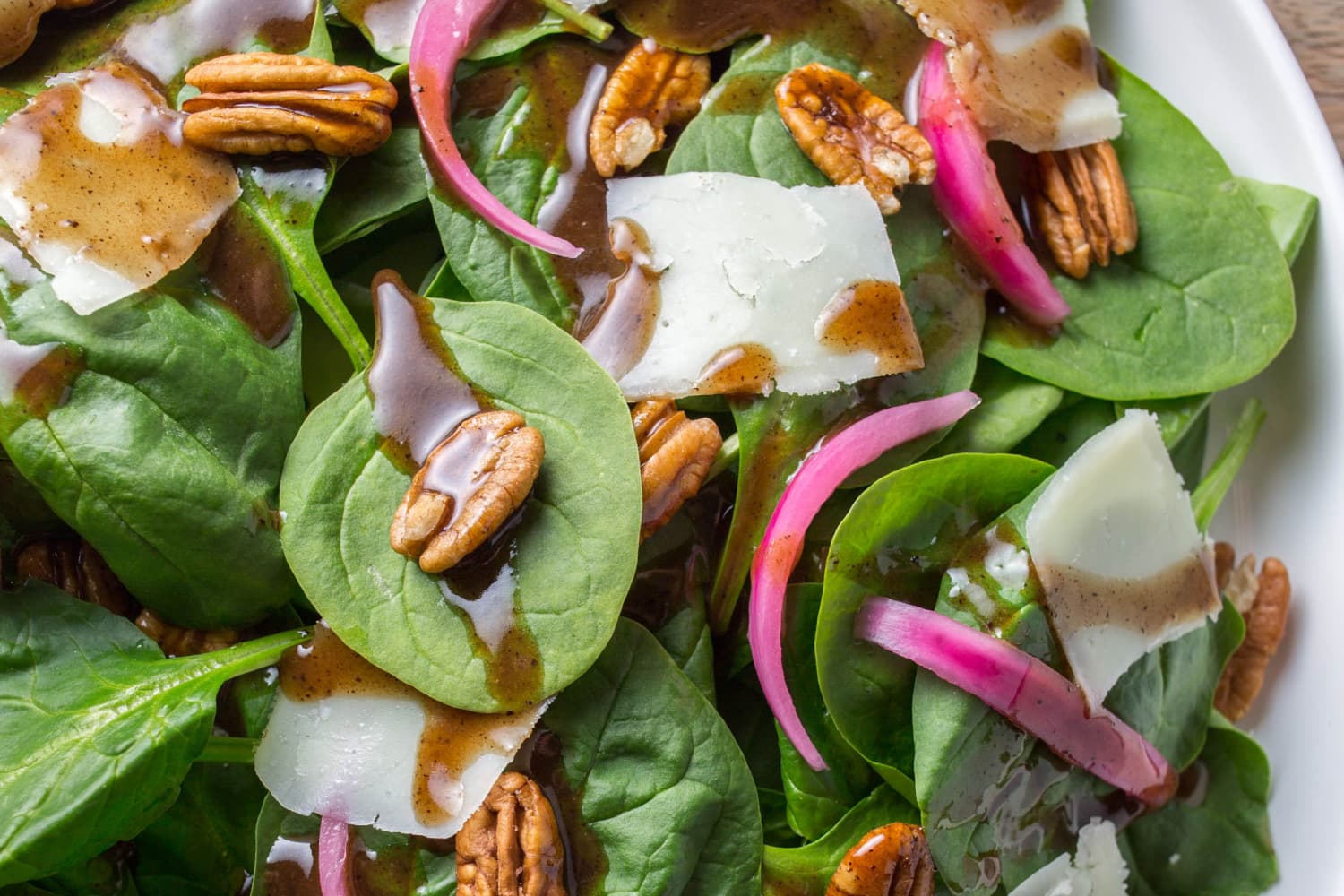 Recipe: Spinach Salad with Warm Brown Butter Dressing