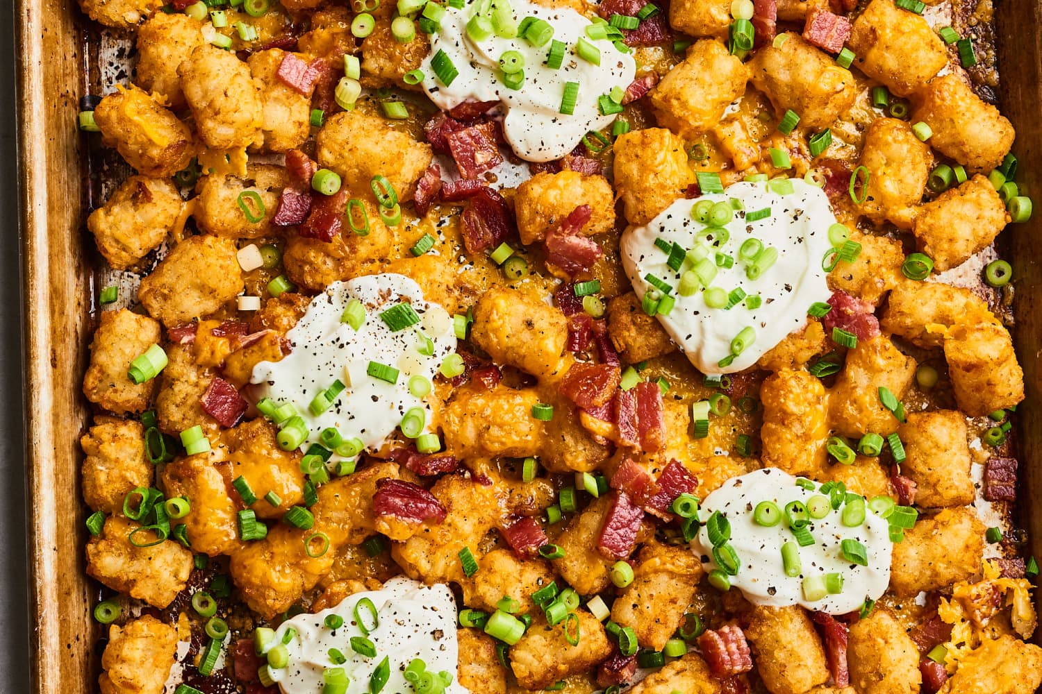 BEST Loaded Tater Tots (An EASY, Cheesy Appetizer Recipe!)