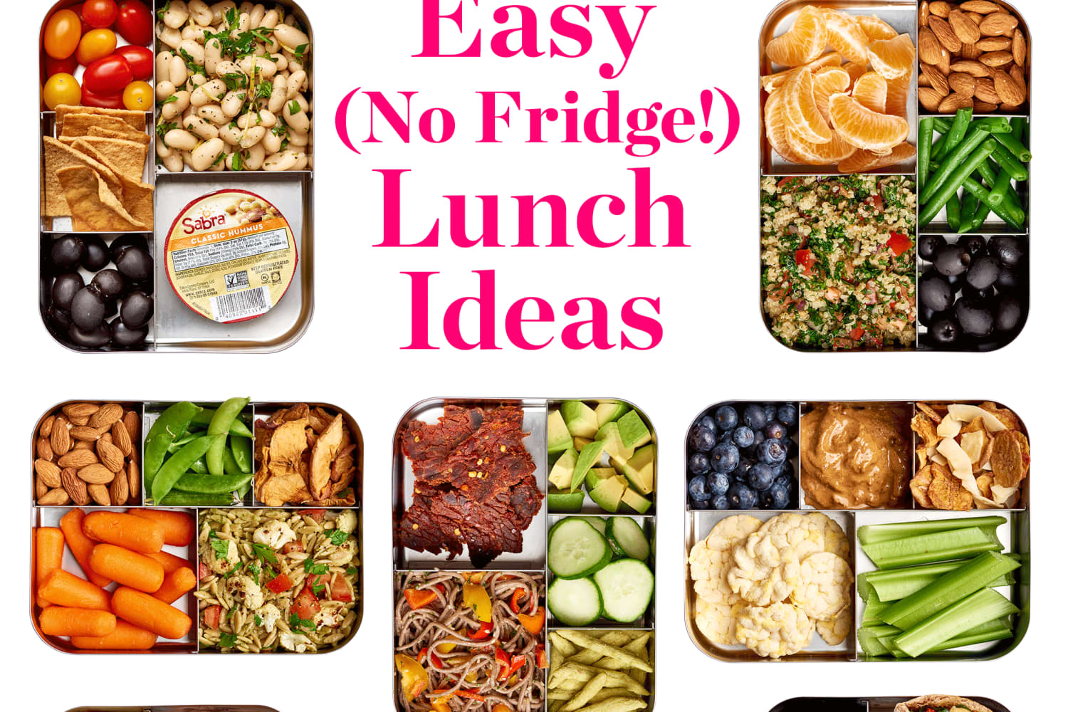 Easy No-Refrigerate Lunch Ideas