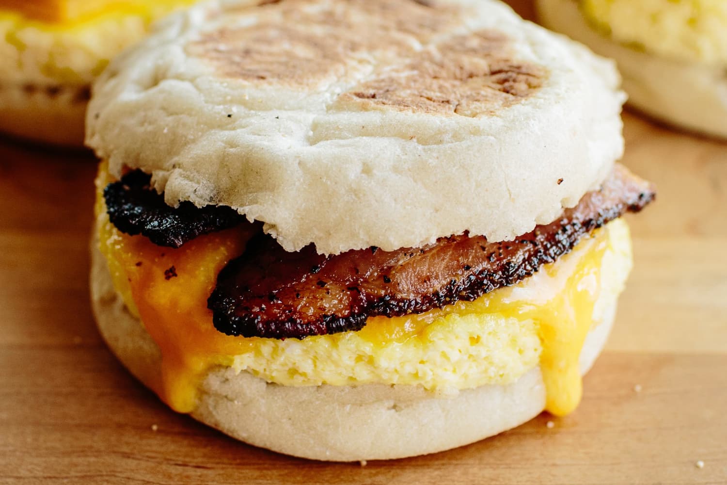 Freezer Sausage, Egg, and Cheese Breakfast Sandwiches - Damn Delicious