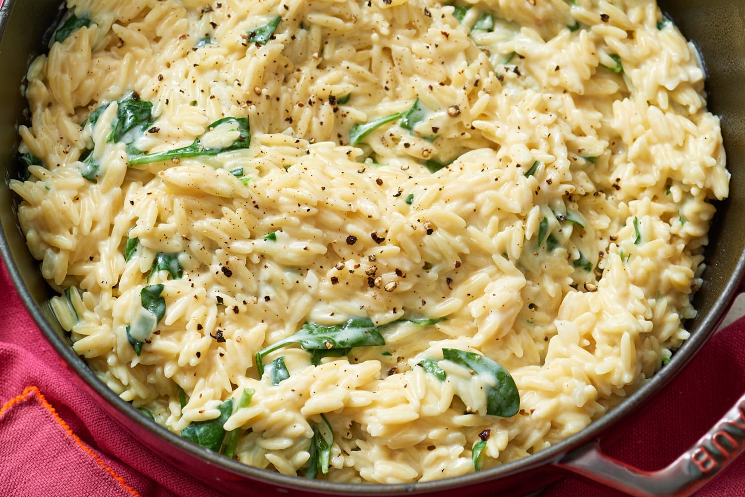 Creamy Tuscan Orzo • Salt & Lavender