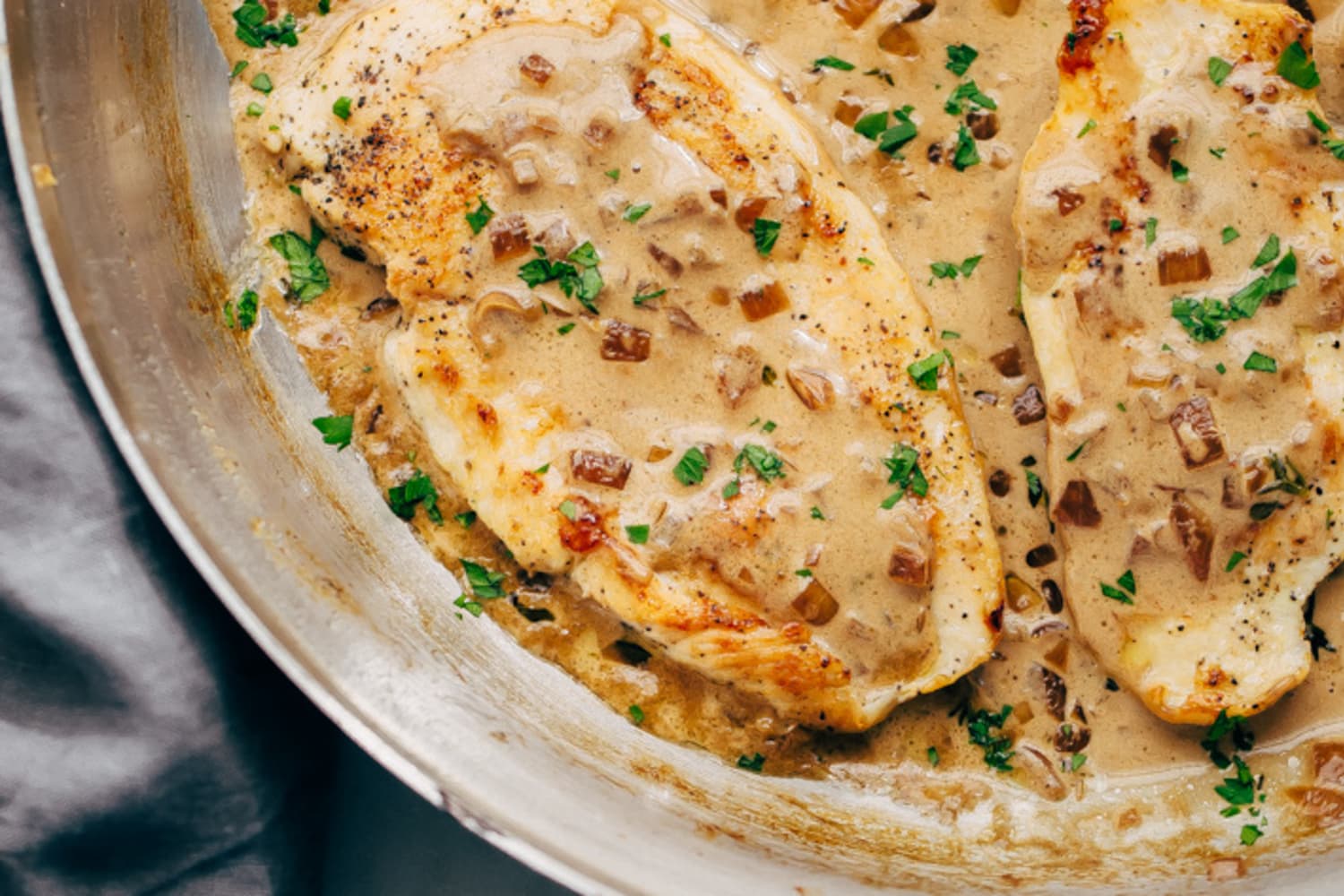 Skillet Chicken in Balsamic Cream Sauce Little Spice Jar The