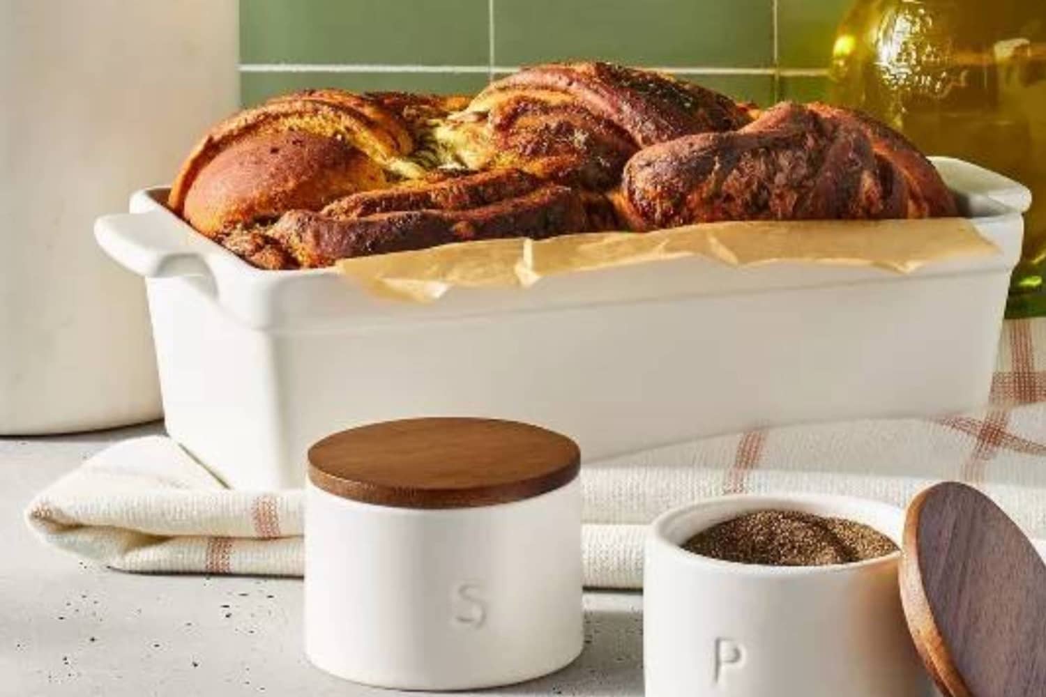 Circulon Total Bakeware Nonstick Toaster Oven & Personal Pizza Pan Baking Set 4-Piece