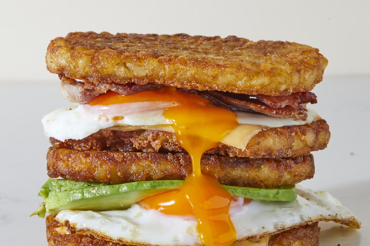 Hash Brown Breakfast Sandwiches (Easy, with Frozen Hash Browns) The