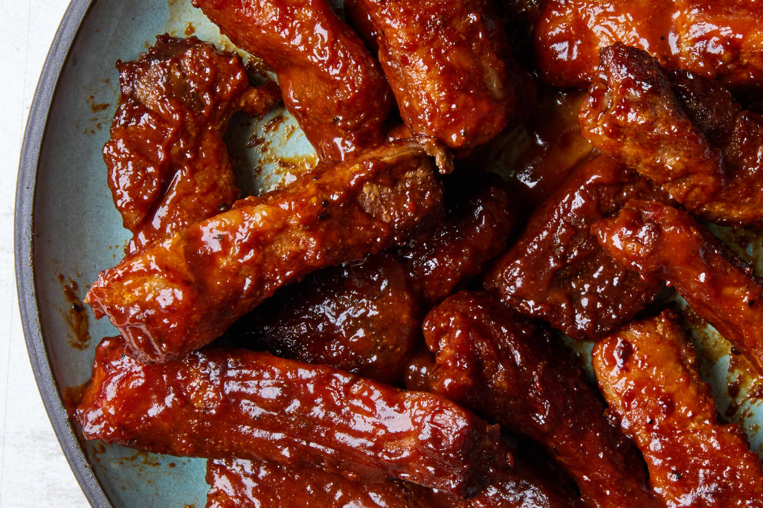 Bake boneless country style ribs top