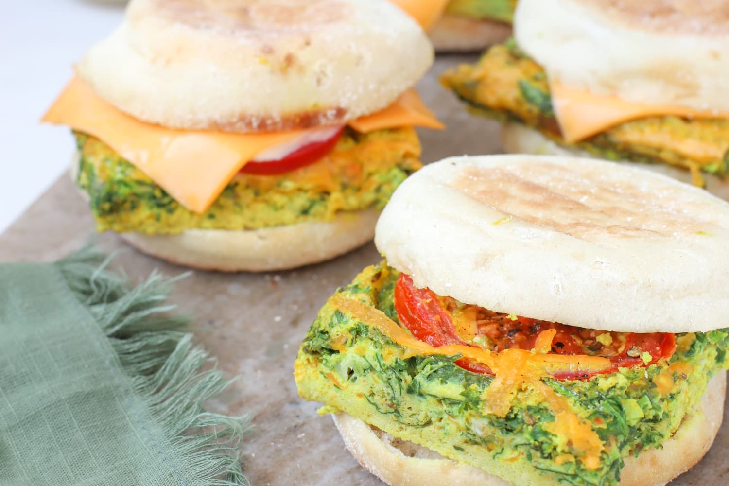 Sheet Pan Masala Egg Sandwiches Recipe (Make-Ahead, Vegetarian) | The