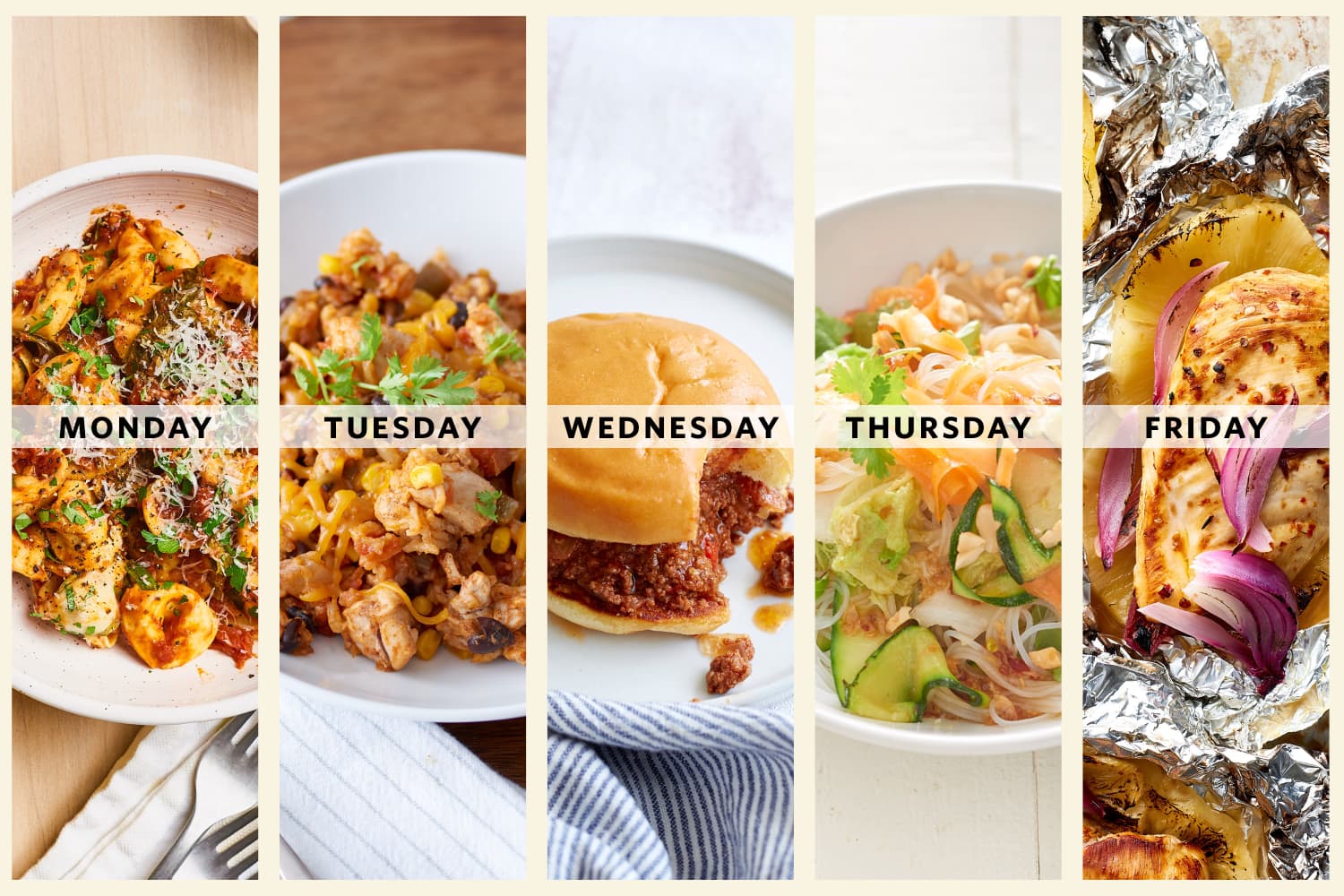 Next Week's Meal Plan: A Week of Oven-Free Dinners When It's Too Hot to