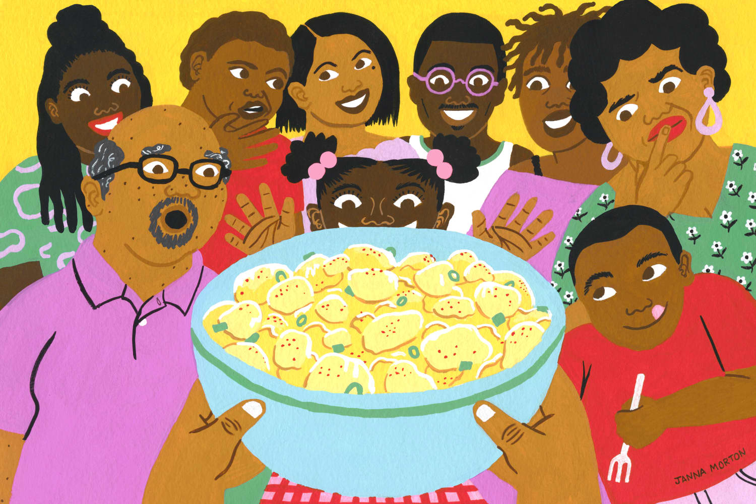 Who Made The Potato Salad