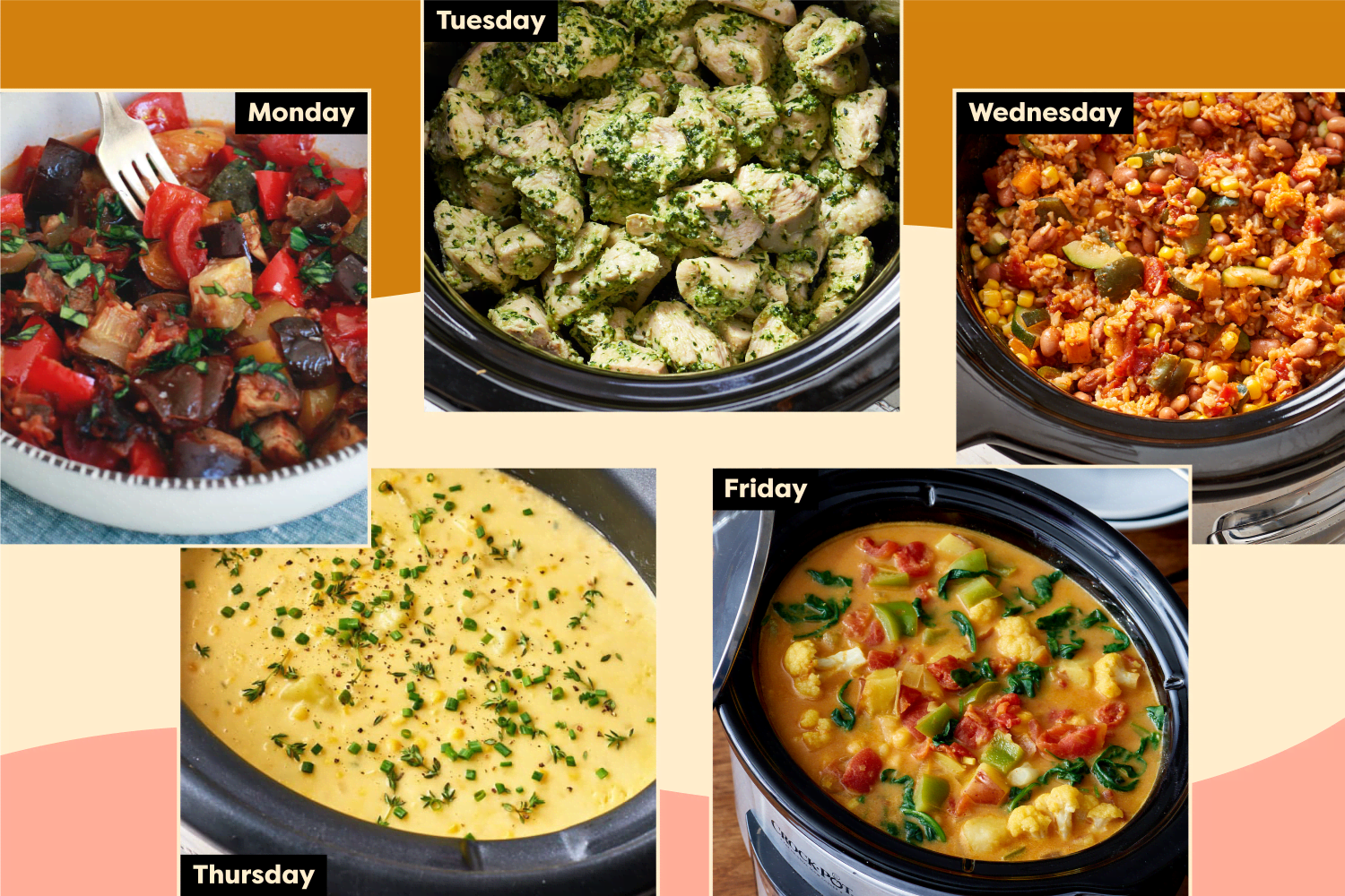 A Week of VeggiePacked Slow Cooker Dinners The Kitchn