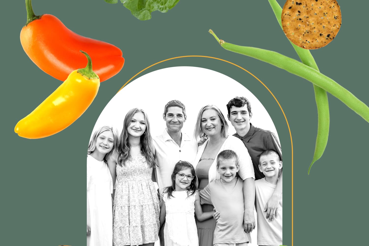 How a Kansas Family of 8 Spent Only 9 a Week on Groceries