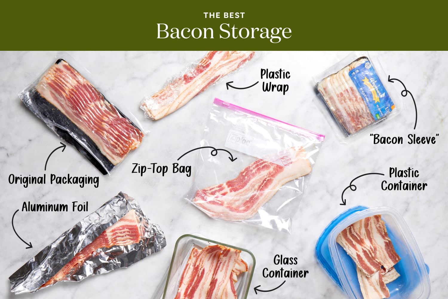 We Tried 7 Ways of Storing a Pack of Bacon, and the Winners Outlasted Them All for Days