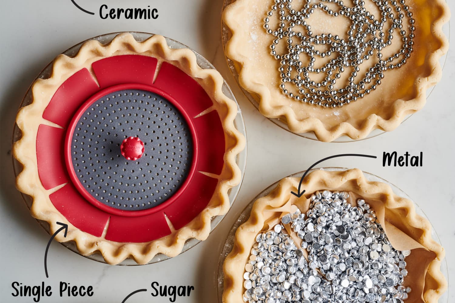 Chicago metallic online pie weight