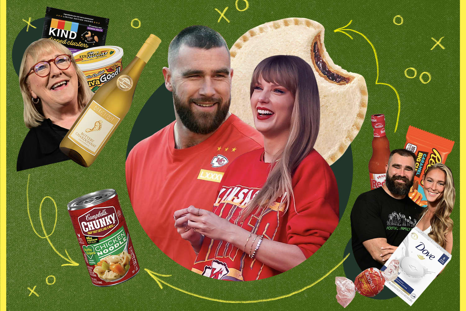 Taylor Swift and Travis Kelce’s Romance Is Taking Over Grocery Shelves
