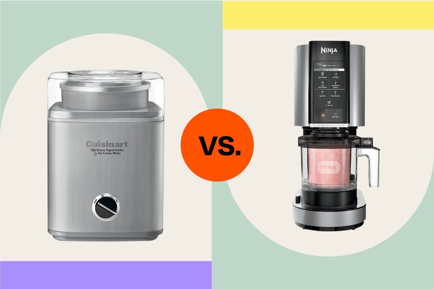 Ninja Ice Cream Maker vs. Cuisinart Ice Cream Maker Which One Should