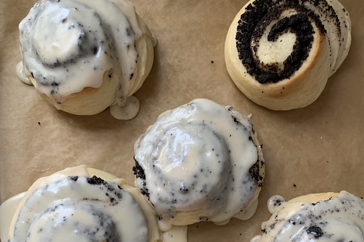 I Tried Making the King Arthur Cookies and Cream Rolls from Kate Wood
