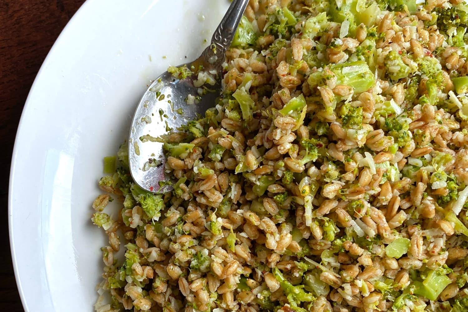 Smitten Kitchen's Broccoli Rubble Farro Salad Is the Only Thing I Meal