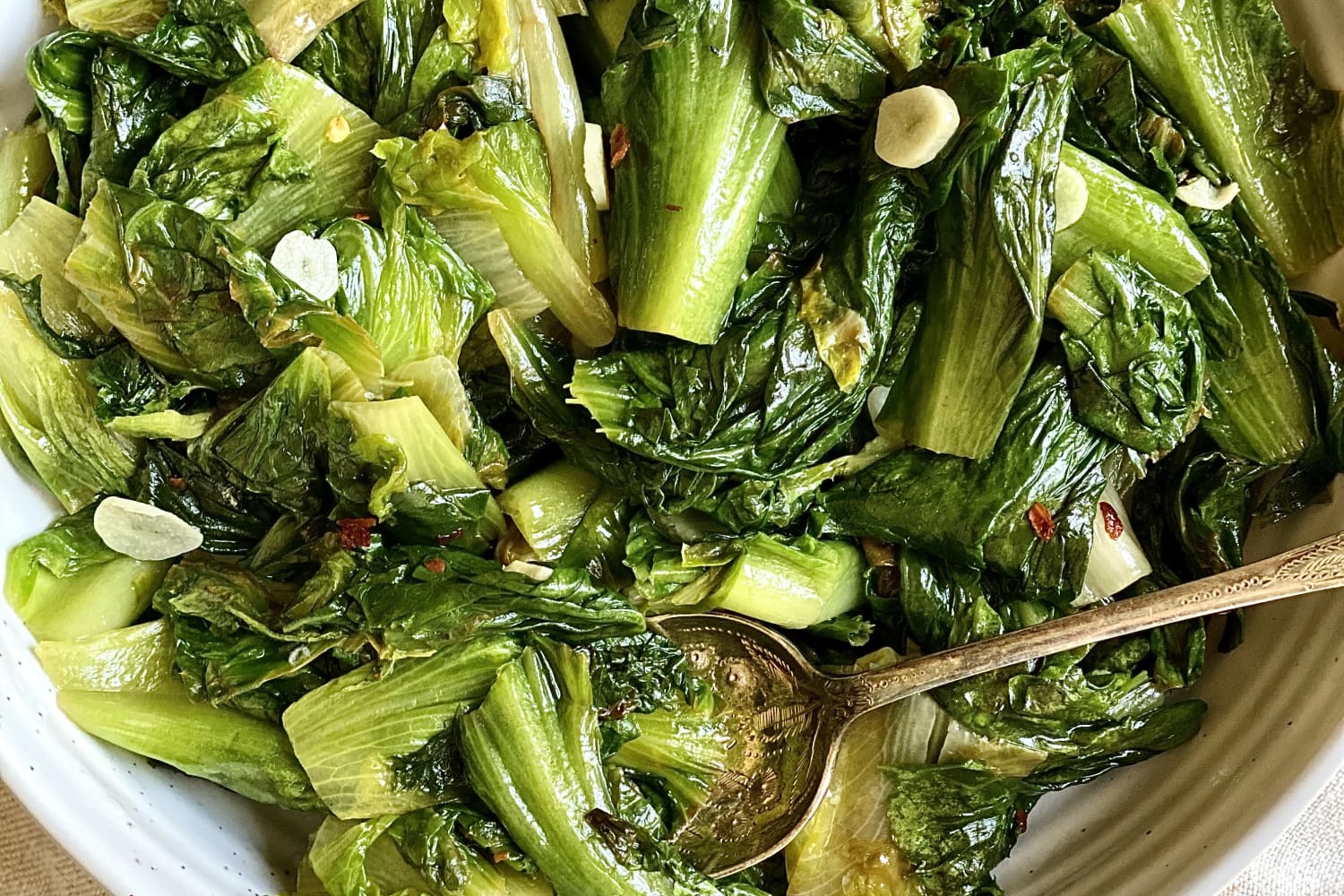 Garlicky Escarole Is Our Favorite Any-Night Side