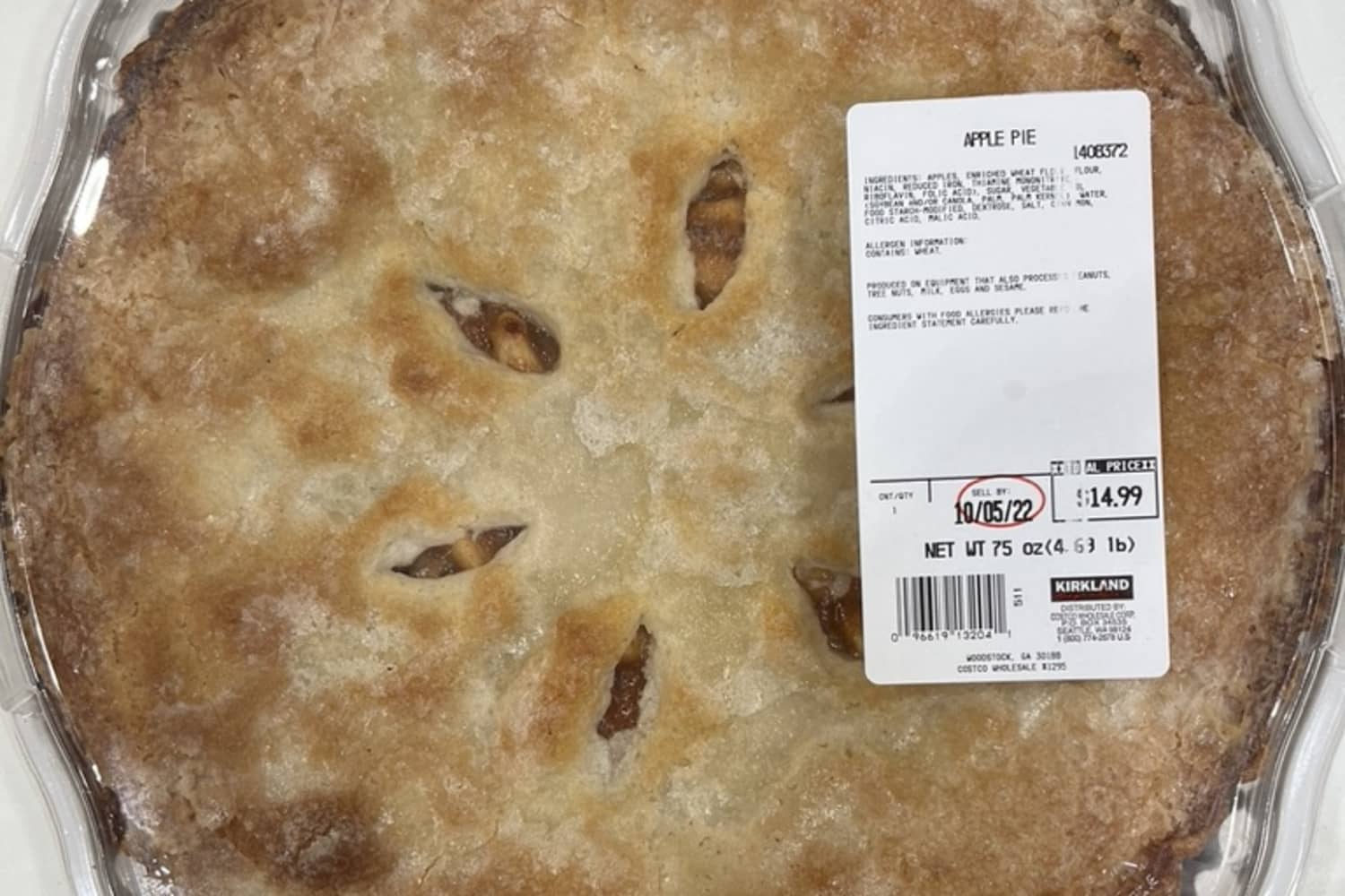 Costco Apple Pie Review The Kitchn