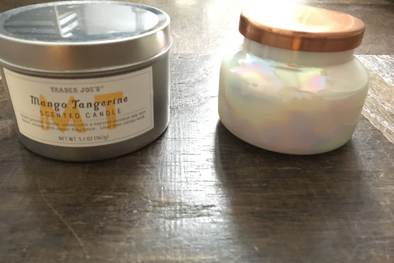 Trader Joe's Capri Blue Anthropologie Candle Comparison The Kitchn