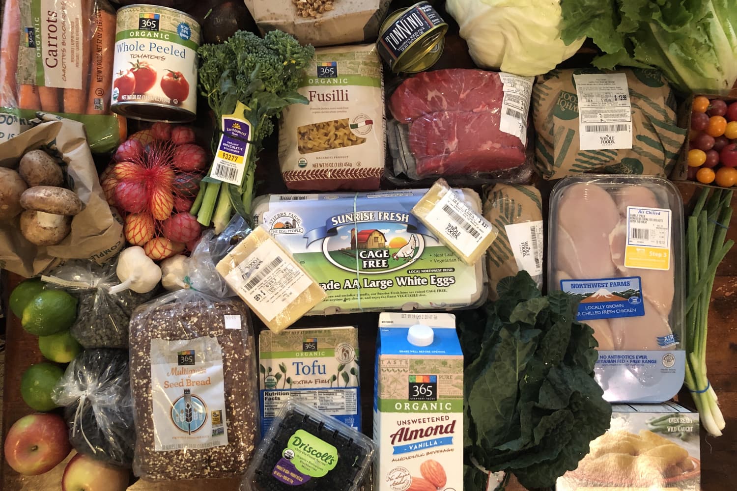 Whole Foods Haul Family Meal Plan For a Week The Kitchn