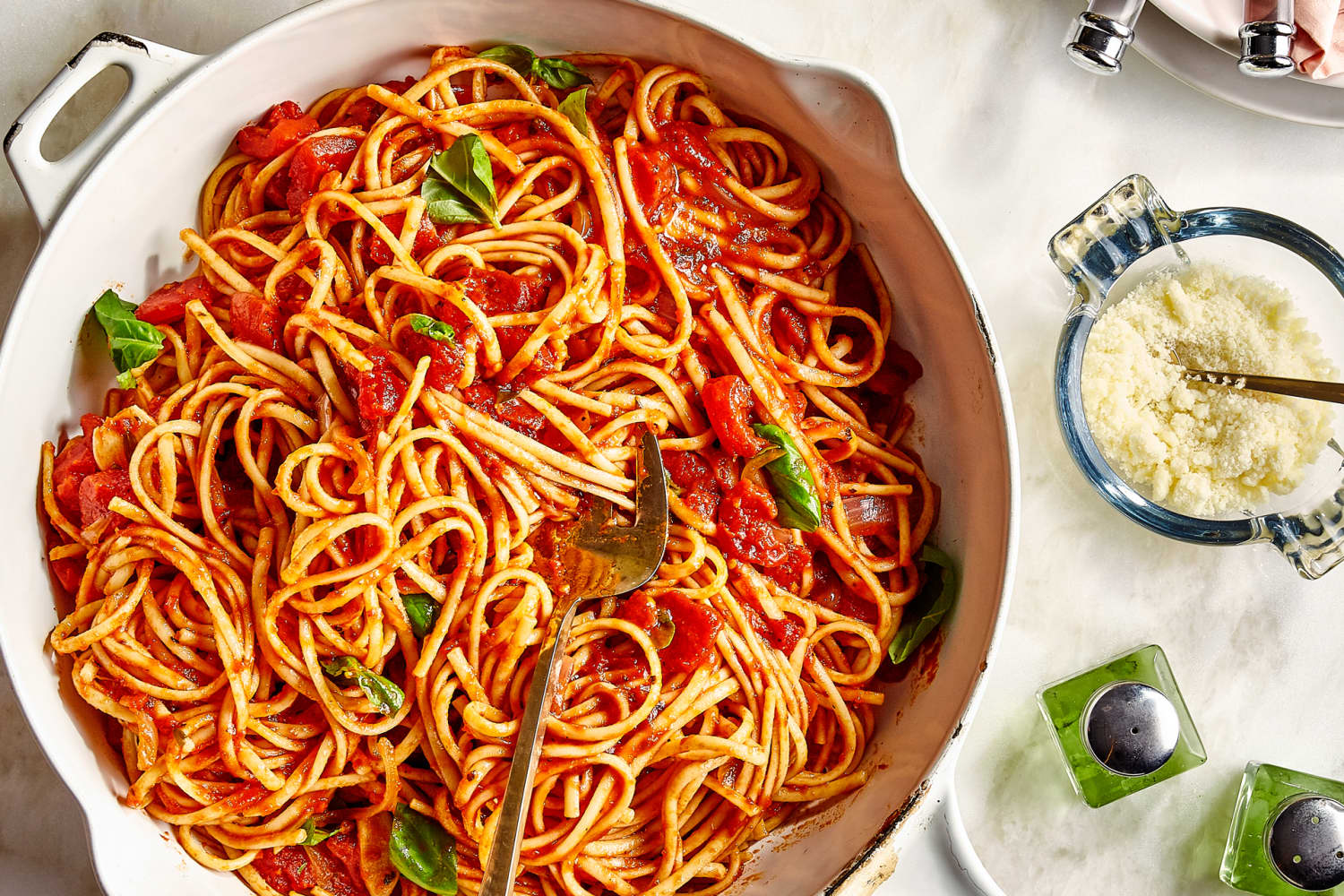 Joy of Cooking's One-Pan Pasta with Tomatoes and Herbs | The Kitchn