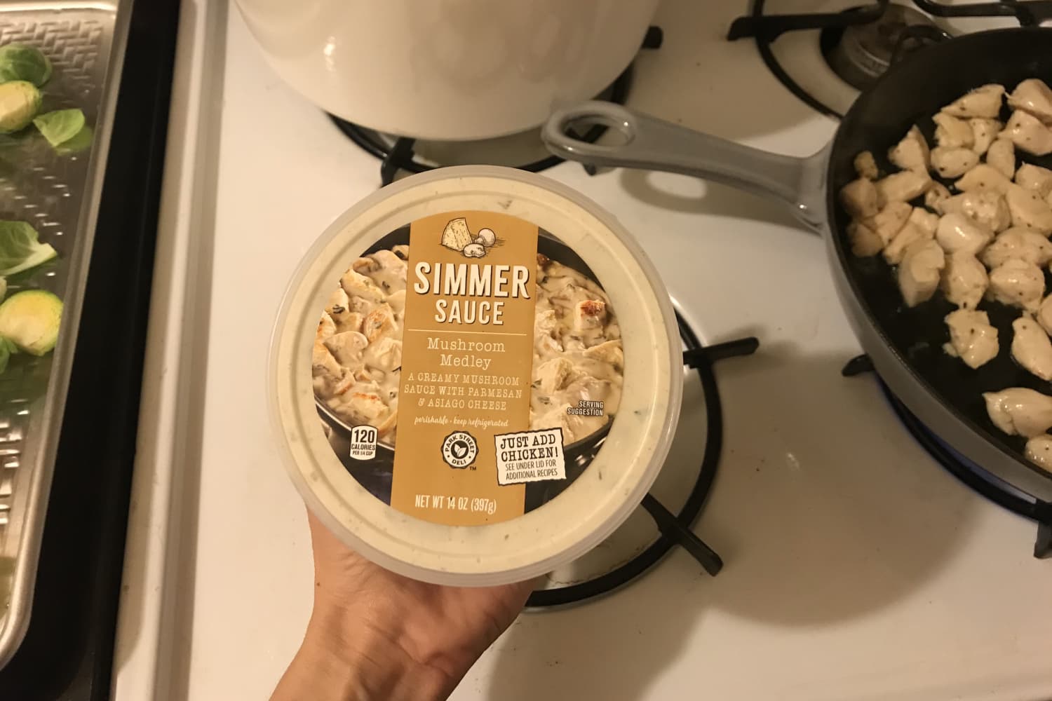 Aldi Creamy Mushroom Simmer Sauce Review The Kitchn