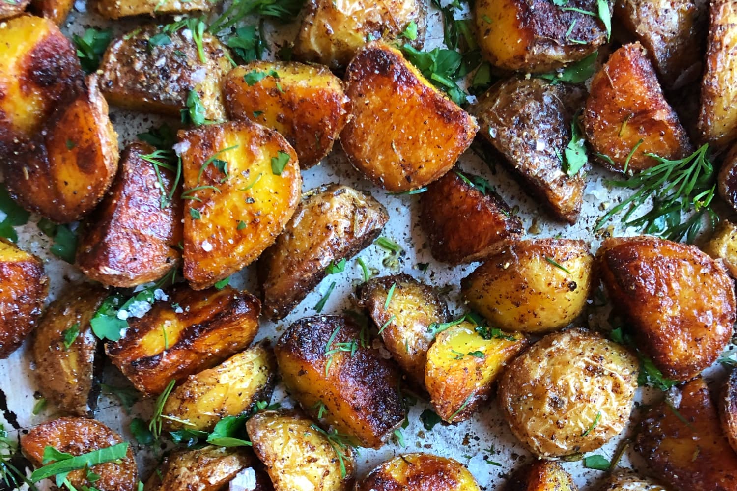 I Tried the TikTok-Famous Crispy Roasted Potatoes | The Kitchn