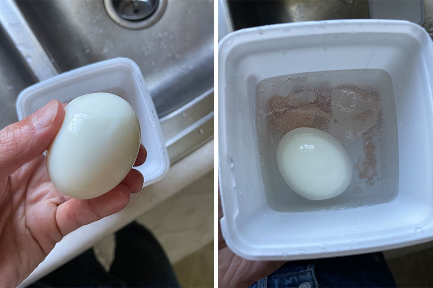 Secret to easy to peel hard boiled eggs deals