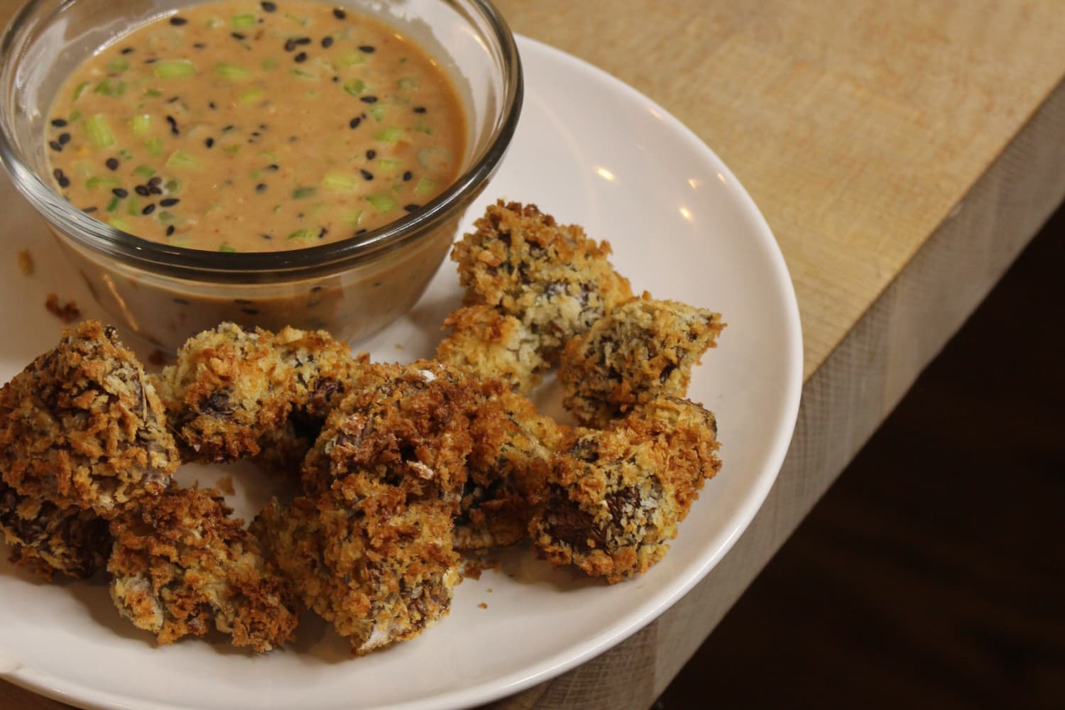 I Tried the Reddit-Famous Crispy Air-Fried Mushrooms | The Kitchn