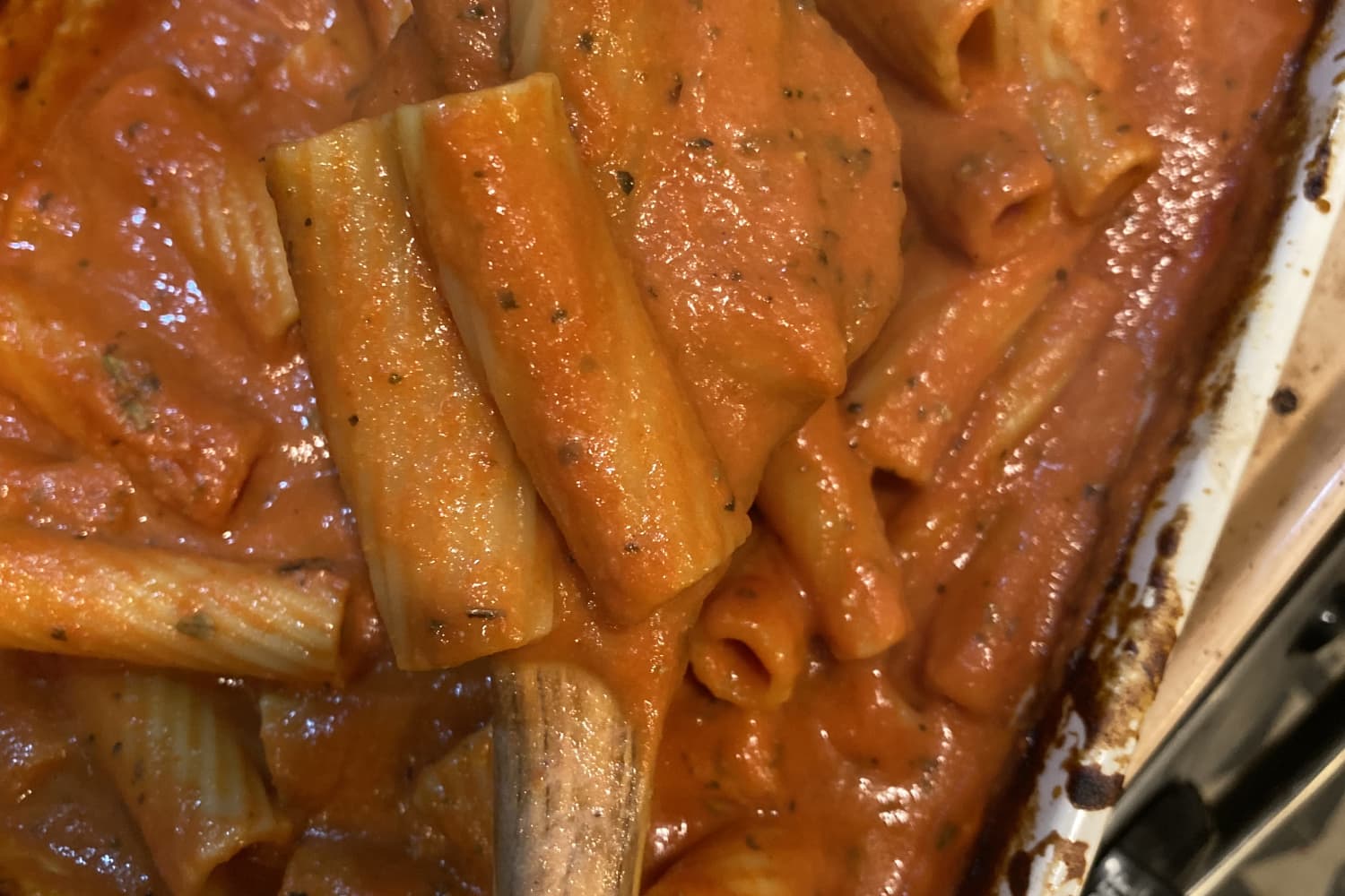 I Tried Tiktok's OneDish Baked Penne Alla Vodka and Here's What Happened The Kitchn